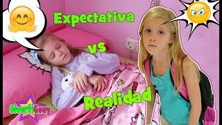 EXPECTATIVA VS REALIDAD Rutina de Mañana antes de ir a la Escuela [upl. by Atnoek739]