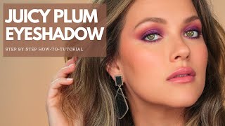 If You Have Green Eyes You Must Try Purple Plum Makeup Trend You Need to Try [upl. by Assirok]