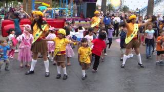 yaky and ximena dancing with phineas and ferb 98 at california adventure [upl. by Tarrsus]