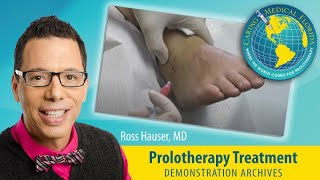 PRP and Stem Cell injection treatment to an ankle [upl. by Christiano652]