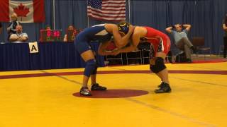 2015 Nordhagen Classic JR FW48kg Theresa Rankin USA Cadets vs Farrantina Gatta Brock [upl. by Aitnas]