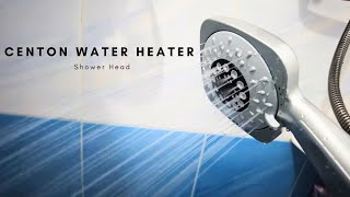 CENTON Water Heater Shower Head Handset amp Hose Unboxing [upl. by Iot569]