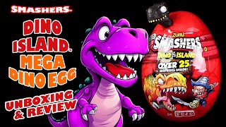 Zuru ® Dino Island ™ Mega Dino Egg  XXL Ei mit TRex amp Pirat  weitere Figuren FUnboxing [upl. by Landes]