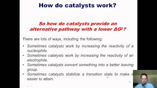 Chapter 24 – Catalysis Part 1 of 2 [upl. by Ahsikal11]