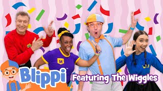 Blippi Wiggle Feat The Wiggles ✨  Blippi Songs 🎶 Educational Songs For Kids [upl. by Grimonia170]