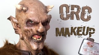 Orc Demon Foam Latex Makeup Tutorial  Freakmo [upl. by Krystalle801]