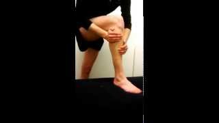 Knee Self Mobilisation  Improve knee flexion [upl. by Harwill]