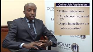 Advice On Online Job Application In Kenya [upl. by Lia]