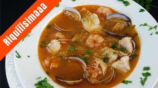 🐟🐟Sopa de Pescado Deliciosa Facil y En Sólo 20 Minutos [upl. by Oler]