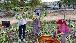 Köyde Yaşayan Büyük Bir Ailenin Zorlu Hayatı Türkiyede Köy Hayatı [upl. by Weihs544]