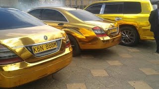 COLLECTION OF GOLDPLATED GOVERNOR’S SONKO CARS • [upl. by Negris588]