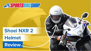 Shoei NXR 2 motorcycle helmet review  Sportsbikeshop [upl. by Neelia]