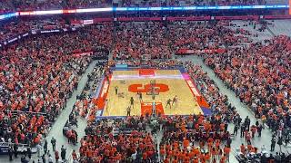 SYRACUSE BUZZER BEATER AGAINST MIAMI REACTION FROM THE DOME [upl. by Dressel341]