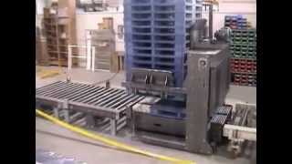 GCCL  General Conveyor  Pallet Dispenser  Stacker RA20 [upl. by Kerman992]