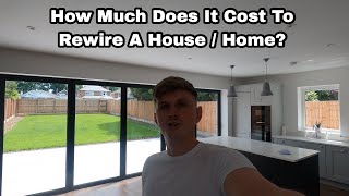 How Much Does It Cost To Rewire A House  Home 5 Bed 3 Bath House Restoration  Renovation [upl. by Kin]