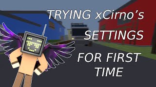 I Tried xCirnos Settings in Krunker And This Happened ll Krunkerio [upl. by Artina494]