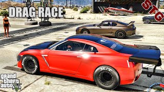 3300HP GTR DRAG RACE WORK GTA 5 MODS ROLEPLAY 4K [upl. by Seidel]