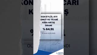 2024 Eylül Kira Artış Oranı Ne Kadar Oldu izmiremlakçı kiraartışı kiraartışoranı [upl. by Twedy]