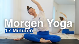 Guten Morgen Yoga für Anfänger  Easy Yoga Morning Flow  Twists  Hüftöffner [upl. by Schug]