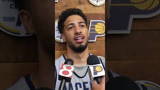 Tyrese Haliburton on Indiana Pacers Mindset for the First Road Trip of Season at Detroit amp New York [upl. by Ashleigh]