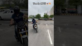 Yamaha MT15 🚀🔥 yamaha mt15 automobile bikelover youtubeshorts shortsfeed shortsvideo [upl. by Enilamme]