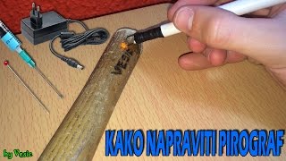 Kako napraviti pirograf za drvo [upl. by Becker]