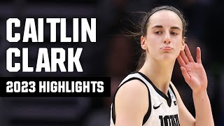 Caitlin Clark 2023 NCAA tournament highlights [upl. by Hnahk]