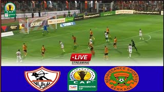 🔴LIVE  SC Zamalek vs RSB Berkane  Fulm Stream CAF Confederation Cup Final2024 Analysis Match [upl. by Simaj]