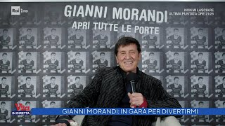 Gianni Morandi quotIn gara a Sanremo per divertirmiquot  La vita in diretta 31012022 [upl. by Kean]