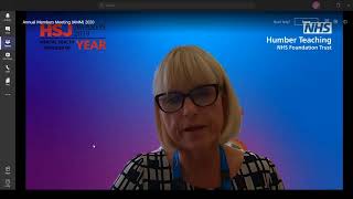 Humber Teaching NHS Foundation Trust  Annual Members Meeting Live Stream [upl. by Baruch]