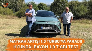 Matrah artışı 10 Turbo’ya yaradı  Hyundai Bayon 10 TGDi Test  AutoClub [upl. by Oicnaneb274]