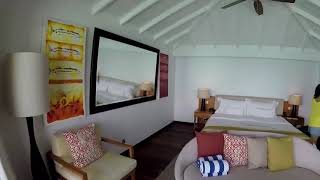 Anantara Veli Resort amp Spa Maldives  Superior Overwater Bungalow inside room [upl. by Geiger]