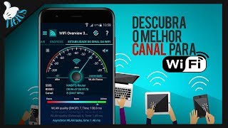 Melhore o sinal do WIFI com o aplicativo OverView 360  Tutorial [upl. by Nagiam]