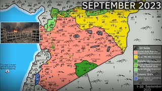 Syrian Civil War September 2023 Deescalation in Syria [upl. by Pratte]