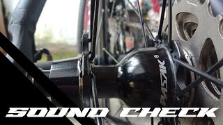 Pasak Wheelset 700c Sound Check [upl. by Tija]