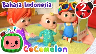 Lagu Bentuk Rekaman  CoComelon Bahasa Indonesia  Lagu Anak Anak [upl. by Nogas]