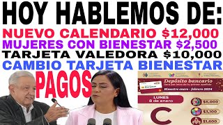 BUENAS NOTICIAS 8 ENERO OFICIAL CALENDARIO PAGOS PENSIÓN ADULTOS MAYORES 65 Y MÁS APOYOS [upl. by Sacha]