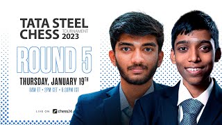 Tata Steel Chess 2023  Round 5  Peter Svidler amp David Howell commentate [upl. by Harifaz341]