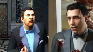 Change In Sam death Mafia 1 Vs Mafia Definitive Edition Mafia 1 Remake [upl. by Noteloc468]