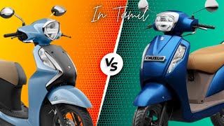 suzuki access vs yamaha fascino [upl. by Avivah731]