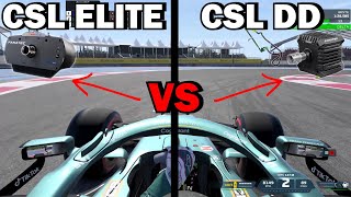 FANATEC CSL DD vs CSL ELITE in F1 Welche Wheelbase ist SCHNELLER und BESSER  FANATEC Test Deutsch [upl. by Darrin849]