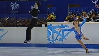 ⛸ Ilia quotquadg0dquot Malinins parents at 1998 Nagano a skating family [upl. by Ader134]