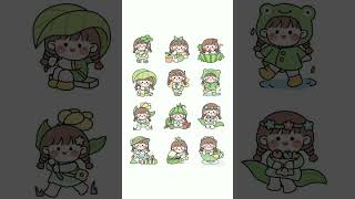 🌷Printable stickers part 2🎀 aestheticedits edit cute sticker [upl. by Anidene289]