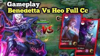 Benedetta Ketemu Musuh Full Cc❓Gini Cara Menanginya‼️Mobile legends Bang Bang [upl. by Macfarlane]