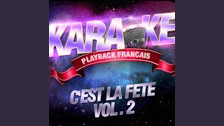 Capitaine Flam — Karaoké Playback Avec Choeurs — Rendu Célèbre Par Richard Simon [upl. by Gennifer]