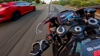 S1000RR “CHILL” RIDE TESTING TOP SPEED [upl. by Ora]