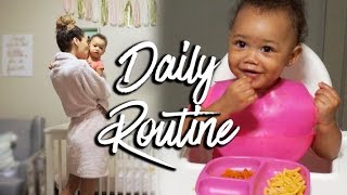 DAILY ROUTINE  Mommy amp Baby  RAVEN ELYSE [upl. by Tteltrab354]