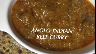 ANGLOINDIAN BEEF CURRY  SIMPLE BEEF CURRY  EASY BEEF CURRY  BEEF CURRY [upl. by Domph771]