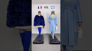 Who won 🇫🇷🇦🇷 Which countries next  🌍 fashion treadmill flags transition barbie [upl. by Diena]