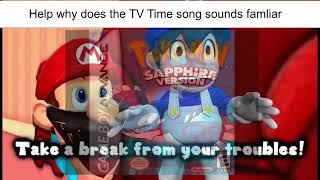 SMG4 TV Time song sounds familiar [upl. by Laurella558]